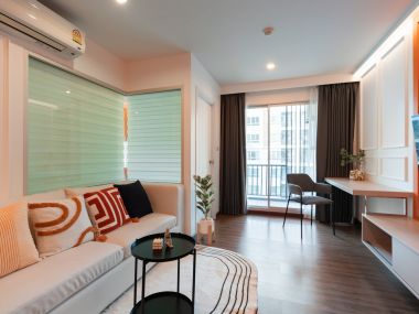 คอนโดแต่งใหม่ 35 ตรม.| ผ่อนเพียง 7,xxx บาท | 600 ม. BTS แจ้งวัฒนะ-ปากเกร็ด28 | ห้างเซ็ลทรัลแจ้งวัฒนะ 600 ม. | รพ.เวิลด์เมดิคอล 700 ม. | ได้รับแรงบันดาลใจสีของแบรนด์ Hermès! รหัส 3354