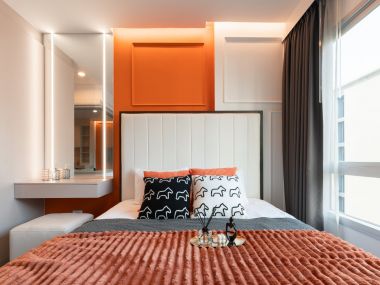 คอนโดแต่งใหม่ 35 ตรม.| ผ่อนเพียง 7,xxx บาท | 600 ม. BTS แจ้งวัฒนะ-ปากเกร็ด28 | ห้างเซ็ลทรัลแจ้งวัฒนะ 600 ม. | รพ.เวิลด์เมดิคอล 700 ม. | ได้รับแรงบันดาลใจสีของแบรนด์ Hermès! รหัส 3354