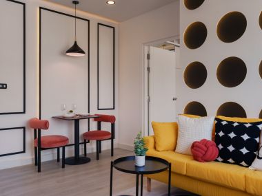 คอนโดแต่งใหม่ 🌟 ใหญ่ 35 ตรม. || ผ่อนเพียง 7,xxx บาท || ✅800 ม. MRT ลาดพร้าว || ห้างเซ็ลทรัลลาดพร้าว 3 กม. || ศาลแพ่ง || ม.ราชภัฏจันทรเกษม || สวนจตุจักร || ได้รับแรงบันดาลใจโทนขาว-ดำ จากช็อป Chanel 🎈 รหัส 3387