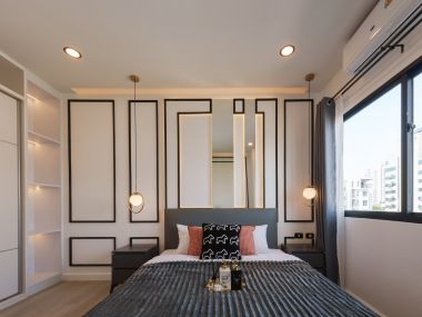 คอนโดแต่งใหม่ 🌟 ใหญ่ 35 ตรม. || ผ่อนเพียง 7,xxx บาท || ✅800 ม. MRT ลาดพร้าว || ห้างเซ็ลทรัลลาดพร้าว 3 กม. || ศาลแพ่ง || ม.ราชภัฏจันทรเกษม || สวนจตุจักร || ได้รับแรงบันดาลใจโทนขาว-ดำ จากช็อป Chanel 🎈 รหัส 3387