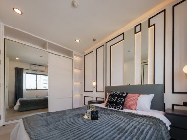 คอนโดแต่งใหม่ 🌟 ใหญ่ 35 ตรม. || ผ่อนเพียง 7,xxx บาท || ✅800 ม. MRT ลาดพร้าว || ห้างเซ็ลทรัลลาดพร้าว 3 กม. || ศาลแพ่ง || ม.ราชภัฏจันทรเกษม || สวนจตุจักร || ได้รับแรงบันดาลใจโทนขาว-ดำ จากช็อป Chanel 🎈 รหัส 3387