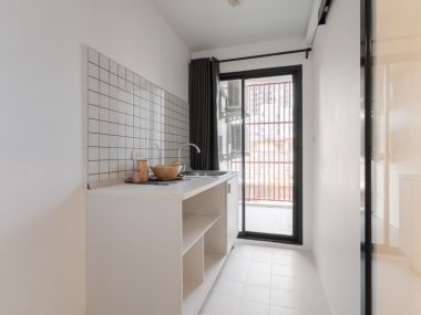 คอนโดแต่งใหม่ 🌟 ใหญ่ 33 ตรม. || ผ่อนเพียง 8,xxx บาท || ✅190 ม. BTS วงเวียนใหญ่ || ใกล้ห้าง Icon Siam ||  ได้รับแรงบันดาลใจโทนขาว-ดำ จากแบรนด์ Chanel และแฝงความโมเดิร์นเติมสีสันให้ทุกๆวันไม่จำเจ🎈 รหัส 3403