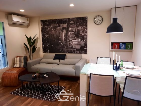 ปล่อยเช่า! The Room Sukhumvit 79 ในราคาเพียง 21,000บาท/เดือน 2 ห้องนอน 1 ห้องน้ำ 59ตรม. ห้องใหญ่อยู่สบาย ใกล้ BTS อ่อนนุช เฟอร์นิเจอร์ครบพร้อมเข้าอยู่ (ราคาต่อรองได้) PROP000341