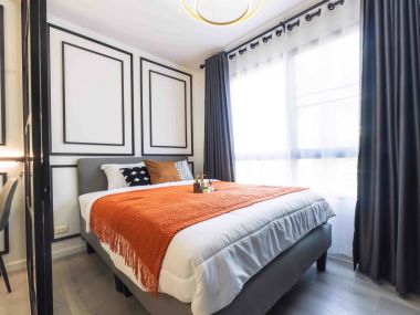 คอนโดแต่งใหม่สไตล์อยู่ยุโรป || 🏙 ผ่อนเพียง 5,000 บาท || 🚉 ใกล้ รฟฟ.สายสีชมพู || ใกล้ Fashionisland & The Promenade || 😋อุดมสมบูรณ์ด้วยร้านค้าและร้านอาหาร รหัส 3434