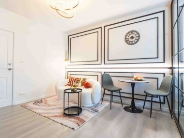 คอนโดแต่งใหม่สไตล์อยู่ยุโรป || 🏙 ผ่อนเพียง 5,000 บาท || 🚉 ใกล้ รฟฟ.สายสีชมพู || ใกล้ Fashionisland & The Promenade || 😋อุดมสมบูรณ์ด้วยร้านค้าและร้านอาหาร รหัส 3434