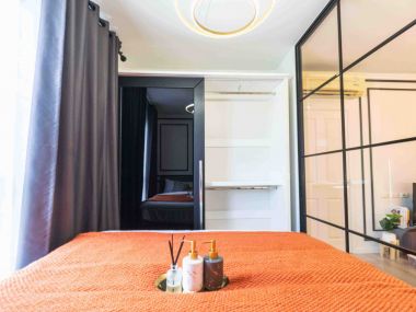 คอนโดแต่งใหม่สไตล์อยู่ยุโรป || 🏙 ผ่อนเพียง 5,000 บาท || 🚉 ใกล้ รฟฟ.สายสีชมพู || ใกล้ Fashionisland & The Promenade || 😋อุดมสมบูรณ์ด้วยร้านค้าและร้านอาหาร รหัส 3434