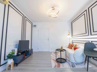 คอนโดแต่งใหม่สไตล์อยู่ยุโรป || 🏙 ผ่อนเพียง 5,000 บาท || 🚉 ใกล้ รฟฟ.สายสีชมพู || ใกล้ Fashionisland & The Promenade || 😋อุดมสมบูรณ์ด้วยร้านค้าและร้านอาหาร รหัส 3434