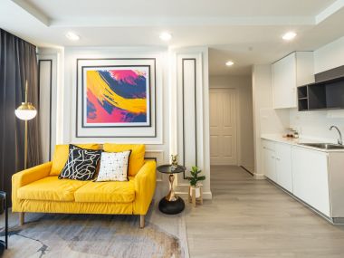 Sold Out!!!!! Newly renovated large condo 40 sq m ✨|| 🚉 650 m MRT Sutthisan || Installment only 9,xxx baht || 🛍 Near Central Ladprao || Location that Chinese people like 💵 || Easy to rent out Code 3447