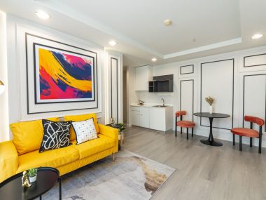 Sold Out!!!!! Newly renovated large condo 40 sq m ✨|| 🚉 650 m MRT Sutthisan || Installment only 9,xxx baht || 🛍 Near Central Ladprao || Location that Chinese people like 💵 || Easy to rent out Code 3447