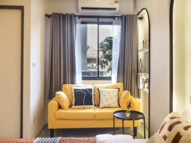 คอนโดแต่งใหม่ ✨ || 🛍10 นาที เซ็นทรัลอีสวิลล์ || 🚉 ใกล้ MRT ลาดพร้าว 83 || ผ่อนเพียง 4,xxx บาท || 😋ใกล้ร้านค้า ตรงข้าม Tops daily รหัส 3456