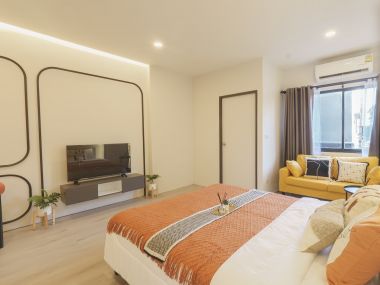 คอนโดแต่งใหม่ ✨ || 🛍10 นาที เซ็นทรัลอีสวิลล์ || 🚉 ใกล้ MRT ลาดพร้าว 83 || ผ่อนเพียง 4,xxx บาท || 😋ใกล้ร้านค้า ตรงข้าม Tops daily รหัส 3456