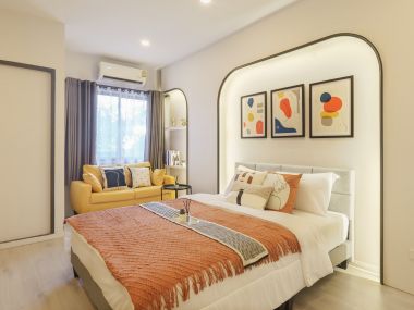 คอนโดแต่งใหม่ ✨ || 🛍10 นาที เซ็นทรัลอีสวิลล์ || 🚉 ใกล้ MRT ลาดพร้าว 83 || ผ่อนเพียง 4,xxx บาท || 😋ใกล้ร้านค้า ตรงข้าม Tops daily รหัส 3456