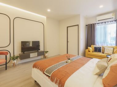 คอนโดแต่งใหม่ ✨ || 🛍10 นาที เซ็นทรัลอีสวิลล์ || 🚉 ใกล้ MRT ลาดพร้าว 83 || ผ่อนเพียง 4,xxx บาท || 😋ใกล้ร้านค้า ตรงข้าม Tops daily รหัส 3456