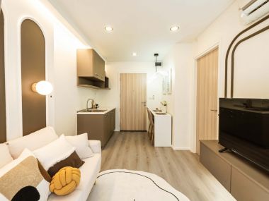 คอนโดแต่งใหม่สไตล์มินิมอล✨ || 🚝 3 นาที BTS วุฒากาศ || 🛍10 นาที เดอะมอลล์ ท่าพระ || ผ่อนเพียง 7,xxx บาท || ส่วนกลางครบครัน || 😋อุดมไปด้วยด้วยร้านค้าและร้านอาหาร รหัส 3476