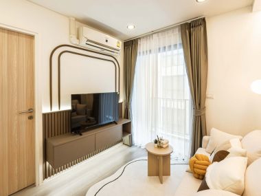 คอนโดแต่งใหม่สไตล์มินิมอล✨ || 🚝 3 นาที BTS วุฒากาศ || 🛍10 นาที เดอะมอลล์ ท่าพระ || ผ่อนเพียง 7,xxx บาท || ส่วนกลางครบครัน || 😋อุดมไปด้วยด้วยร้านค้าและร้านอาหาร รหัส 3476