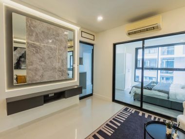 คอนโดแต่งหรูห้องใหญ่ 33 ตรม✨ || เดิน 500 ม. MRT ห้วยขวาง 🚝 || ผ่อนเพียง 10,xxx บาท || ส่วนกลางครบ || 10 นาที เซ็นทรัลพระราม 9 || 😋อุดมด้วยร้านค้าและร้านอาหาร รหัส 3487