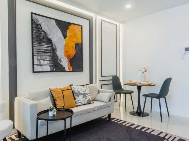 คอนโดแต่งหรูห้องใหญ่ 33 ตรม✨ || เดิน 500 ม. MRT ห้วยขวาง 🚝 || ผ่อนเพียง 10,xxx บาท || ส่วนกลางครบ || 10 นาที เซ็นทรัลพระราม 9 || 😋อุดมด้วยร้านค้าและร้านอาหาร รหัส 3487