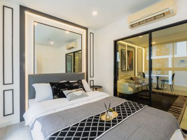 คอนโดแต่งหรูห้องใหญ่ 33 ตรม✨ || เดิน 500 ม. MRT ห้วยขวาง 🚝 || ผ่อนเพียง 10,xxx บาท || ส่วนกลางครบ || 10 นาที เซ็นทรัลพระราม 9 || 😋อุดมด้วยร้านค้าและร้านอาหาร รหัส 3487