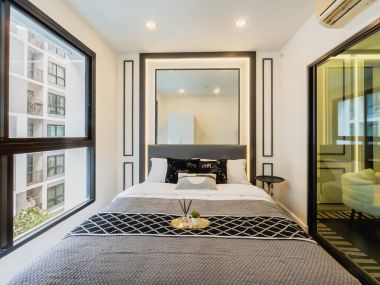 คอนโดแต่งหรูห้องใหญ่ 33 ตรม✨ || เดิน 500 ม. MRT ห้วยขวาง 🚝 || ผ่อนเพียง 10,xxx บาท || ส่วนกลางครบ || 10 นาที เซ็นทรัลพระราม 9 || 😋อุดมด้วยร้านค้าและร้านอาหาร รหัส 3487