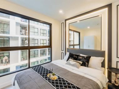 คอนโดแต่งหรูห้องใหญ่ 33 ตรม✨ || เดิน 500 ม. MRT ห้วยขวาง 🚝 || ผ่อนเพียง 10,xxx บาท || ส่วนกลางครบ || 10 นาที เซ็นทรัลพระราม 9 || 😋อุดมด้วยร้านค้าและร้านอาหาร รหัส 3487