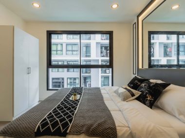 คอนโดแต่งหรูห้องใหญ่ 33 ตรม✨ || เดิน 500 ม. MRT ห้วยขวาง 🚝 || ผ่อนเพียง 10,xxx บาท || ส่วนกลางครบ || 10 นาที เซ็นทรัลพระราม 9 || 😋อุดมด้วยร้านค้าและร้านอาหาร รหัส 3487