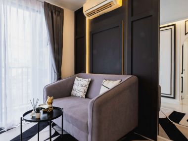 คอนโดแต่งหรู 2 นอน ✨ ||🚝 500 ม. MRT ห้วยขวาง || 10 นาที เซ็นทรัลพระราม 9 || ผ่อนเพียง 11,xxx บาท || 😋อุดมด้วยร้านค้าและร้านอาหาร รหัส 3494