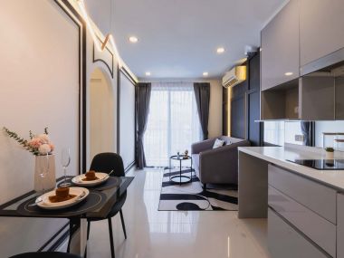 คอนโดแต่งหรู 2 นอน ✨ ||🚝 500 ม. MRT ห้วยขวาง || 10 นาที เซ็นทรัลพระราม 9 || ผ่อนเพียง 11,xxx บาท || 😋อุดมด้วยร้านค้าและร้านอาหาร รหัส 3494