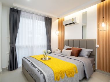 #Rama III || Large room 41 sq m. || Installment only 7,xxx baht || 🚝 MRT Khlong Toei only 5 minutes || Installment only 7,xxx baht || 😍 The common area of the resort is private. Code3513