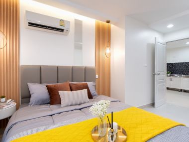 #Rama III || Large room 41 sq m. || Installment only 7,xxx baht || 🚝 MRT Khlong Toei only 5 minutes || Installment only 7,xxx baht || 😍 The common area of the resort is private. Code3513