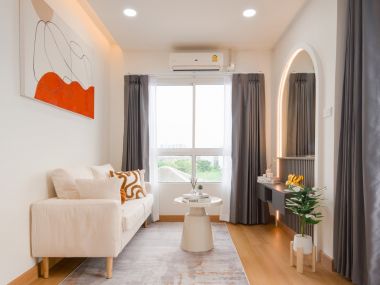 #Lat Phrao 130 || Large corner room 35 sq.m. || Installment 6,xxx near The Mall Bangkapi || 🚝 5 minutes MRT Lat Phrao |#Lat Phrao 130 Code 3517