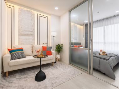 #Nawamin || ✨Luxury decorated condo || 5 minutes to 🛍️The Mall Bangkapi and 🚝MRT Bangkapi || Installments only 4,xxx baht || 😋 Surrounded by shops and restaurants || Multiple public transportation routes Code 3521
