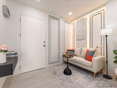 #Nawamin || ✨Luxury decorated condo || 5 minutes to 🛍️The Mall Bangkapi and 🚝MRT Bangkapi || Installments only 4,xxx baht || 😋 Surrounded by shops and restaurants || Multiple public transportation routes Code 3521