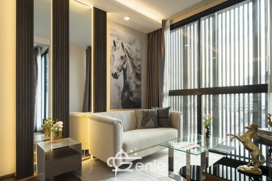 #Thonglor-Rama 9|| Near Bangkok Hospital, easy to walk🏥|| Large room 35 sq m. 🤩|| New condition|| Installment 10,xxx || High privacy || 🚝 Near MRT Phetchaburi Code 3527