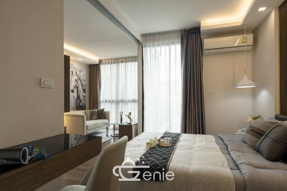 #Thonglor-Rama 9|| Near Bangkok Hospital, easy to walk🏥|| Large room 35 sq m. 🤩|| New condition|| Installment 10,xxx || High privacy || 🚝 Near MRT Phetchaburi Code 3527