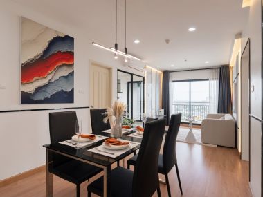 #Chaeng Watthana New condition 🤯 Large 81 sq m. 2 bedrooms 2 bathrooms | Installment only 12,xxx | Private parking 🚝 300 m. MRT Muang Thong Thani | 3 minutes Central Chaeng Watthana | 😍 Luxurious decoration | 😋 7-11 next to the project Code 3530