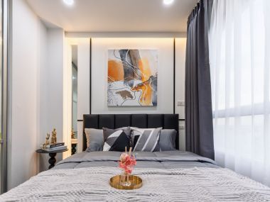 #Nawamin || ✨Luxury decorated condo || 5 minutes to 🛍️The Mall Bangkapi and 🚝MRT Bangkapi || Installments only 4,xxx baht || 😋 Surrounded by shops and restaurants || Multiple public transportation routes code 3542