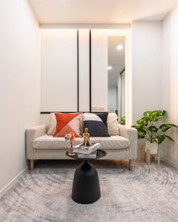 #Nawamin || ✨Luxury decorated condo || 5 minutes to 🛍️The Mall Bangkapi and 🚝MRT Bangkapi || Installments only 4,xxx baht || 😋 Surrounded by shops and restaurants || Multiple public transportation routes code 3542