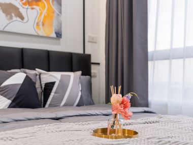 #Nawamin || ✨Luxury decorated condo || 5 minutes to 🛍️The Mall Bangkapi and 🚝MRT Bangkapi || Installments only 4,xxx baht || 😋 Surrounded by shops and restaurants || Multiple public transportation routes code 3542