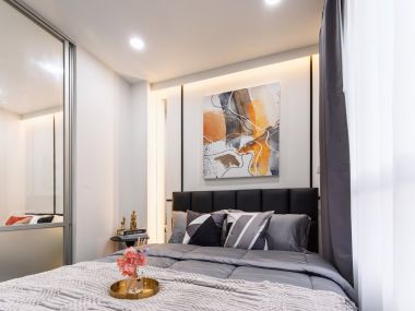 #Nawamin || ✨Luxury decorated condo || 5 minutes to 🛍️The Mall Bangkapi and 🚝MRT Bangkapi || Installments only 4,xxx baht || 😋 Surrounded by shops and restaurants || Multiple public transportation routes code 3542