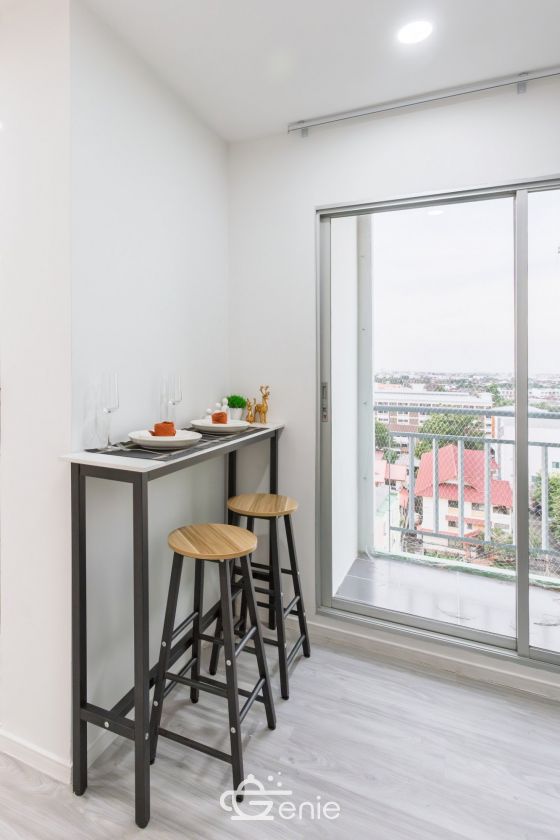 #Nawamin || ✨Luxury decorated condo || 5 minutes to 🛍️The Mall Bangkapi and 🚝MRT Bangkapi || Installments only 4,xxx baht || 😋 Surrounded by shops and restaurants || Multiple public transportation routes code 3542