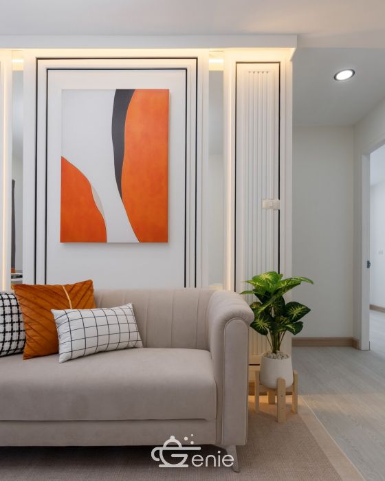 #Sukhumvit || โจ2 bedrooms, 60 sq.m. ||๐ 3 minutes to Punnawithi BTS || Installment payments only 9,xxx baht ||๐๏ธ 5 minutes to Seacon Square || ๐ Convenience store available || ๐ต Motorcycle taxi stand in front of the alley || Code 3543