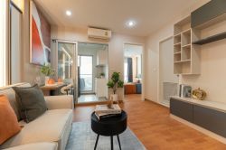 🛍️ Just 100 meters walk to The Mall Bangkae || 🚝 200 meters to MRT Lak Song || Installments from only 8,xxx baht || 🤩 Fully furnished common areas!! Code 3544