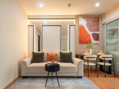 🛍️ Just 100 meters walk to The Mall Bangkae || 🚝 200 meters to MRT Lak Song || Installments from only 8,xxx baht || 🤩 Fully furnished common areas!! Code 3544