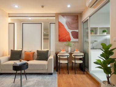 🛍️ Just 100 meters walk to The Mall Bangkae || 🚝 200 meters to MRT Lak Song || Installments from only 8,xxx baht || 🤩 Fully furnished common areas!! Code 3544