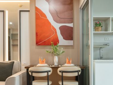 🛍️ Just 100 meters walk to The Mall Bangkae || 🚝 200 meters to MRT Lak Song || Installments from only 8,xxx baht || 🤩 Fully furnished common areas!! Code 3544