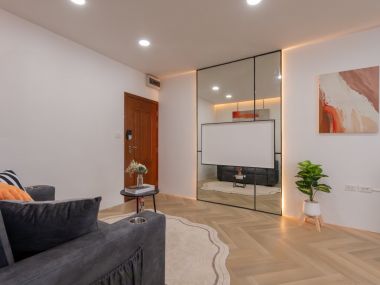 คอนโดห้องใหญ่ 57 ตร.ม.✨|| 6 นาที เดอะมอลล์ รามคำแหง || ผ่อนเพียง 6,xxx บาท || 🛍 5 นาที ARL หัวหมาก || 😋อุดมสมบูรณ์ด้วยร้านค้าและร้านอาหาร ||รหัส 3550