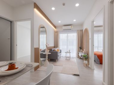 คอนโด 2 นอนแต่งหรู ✨|| 500 MRT แจ้งวัฒนะ 14 || ผ่อนเพียง 6,xxx บาท ||  🛍 10 นาที เซ็นทรัลพลาซา แจ้งวัฒนะ  || 😋มีเซเว่นอยู่ใกล้โครงการเลย!!|| รหัส 3551