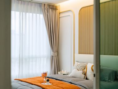 ห้องใหญ่แต่งหรู 40 ตร.ม.|| 3 นาที 🛍️เดอะมอลล์บางกะปิ || 3 นาที 🚝 MRT แยกสำรี || ผ่อนเพียง 7,xxx บาท รหัส3556