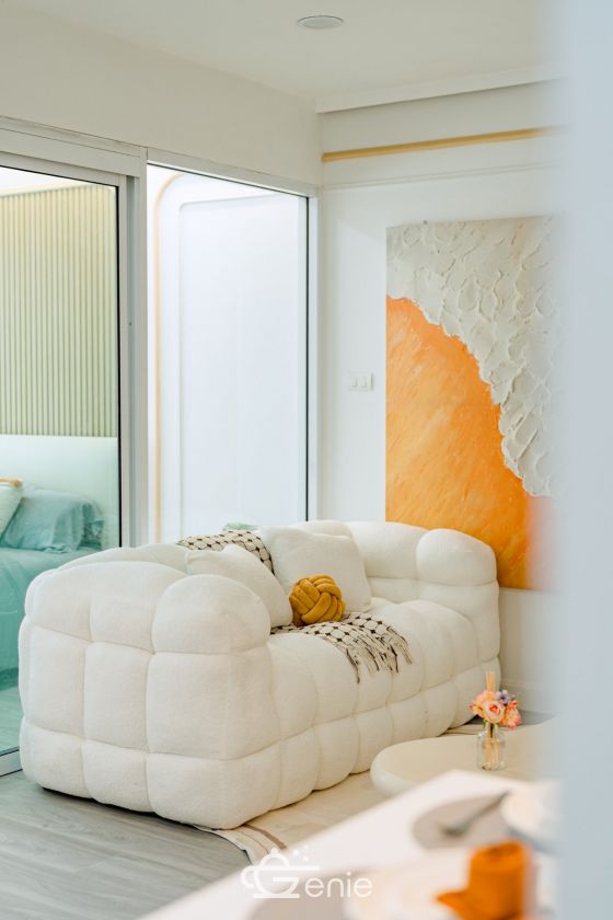 ห้องใหญ่แต่งหรู 40 ตร.ม.|| 3 นาที 🛍️เดอะมอลล์บางกะปิ || 3 นาที 🚝 MRT แยกสำรี || ผ่อนเพียง 7,xxx บาท รหัส3556