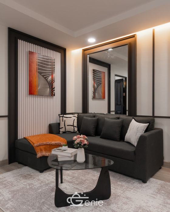 #Ratchada, large room, 37 sq m. || ๐450 meters to #MRT Suthisan || ๐๏ธ 5 minutes to #Central Rama 9 || Installment payments only 9,xxx baht || Code 3557